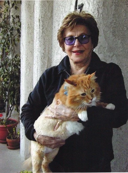 Helen with kitty