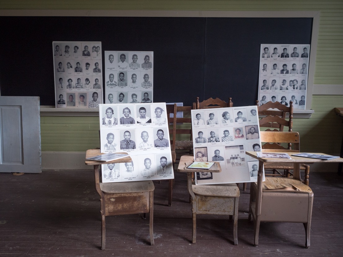 This week we've started documenting the ongoing work of the Shiloh-Rosenwald school, located in Notasulga, Alabama. Rosenwald schools , a collaboration between Booker T. Washington and Julius Rosenwald, CEO of Sears & Roebucks, are landmarks in the history of African-American education. Many of these schools have faded from the landscape, but thanks to efforts of people in the Notasulga community, the Shiloh school ( http://shilohcommfound.com ) has been restored and is now welcoming students and educators. (photo by Henry Jacobs)