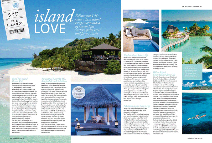 Yellow Creative for Bride to Be Magazine