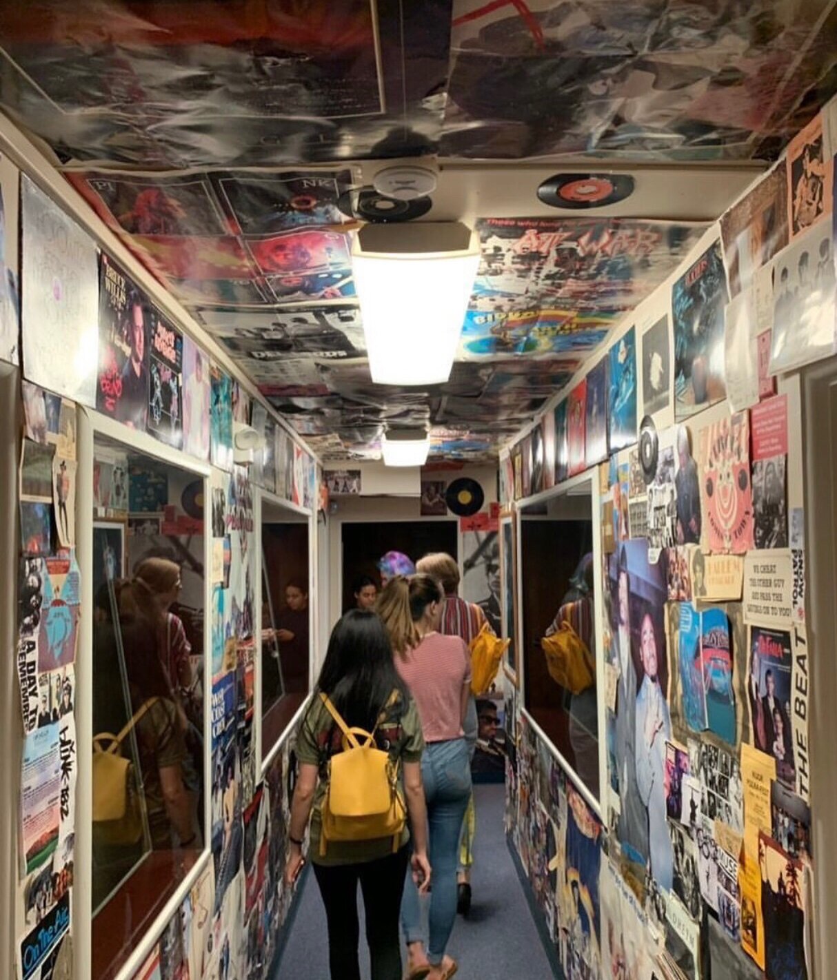Inside the station!