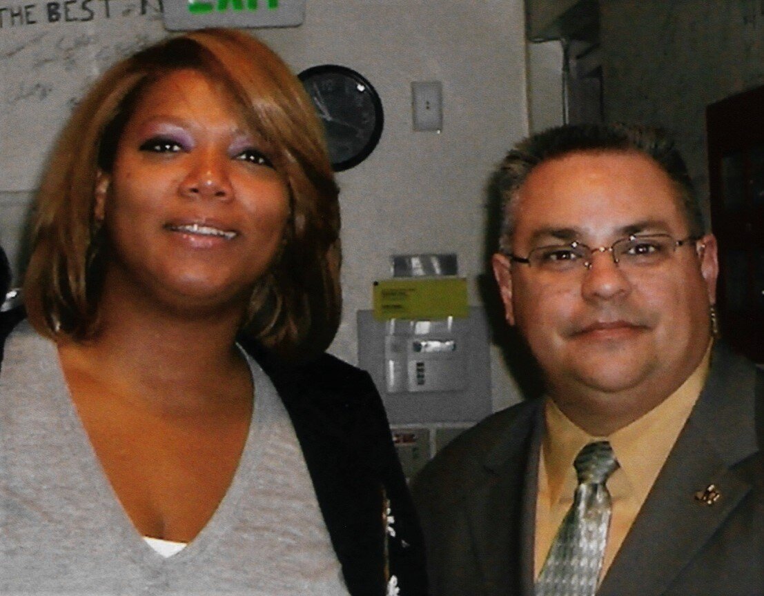 Matt with Queen Latifah!