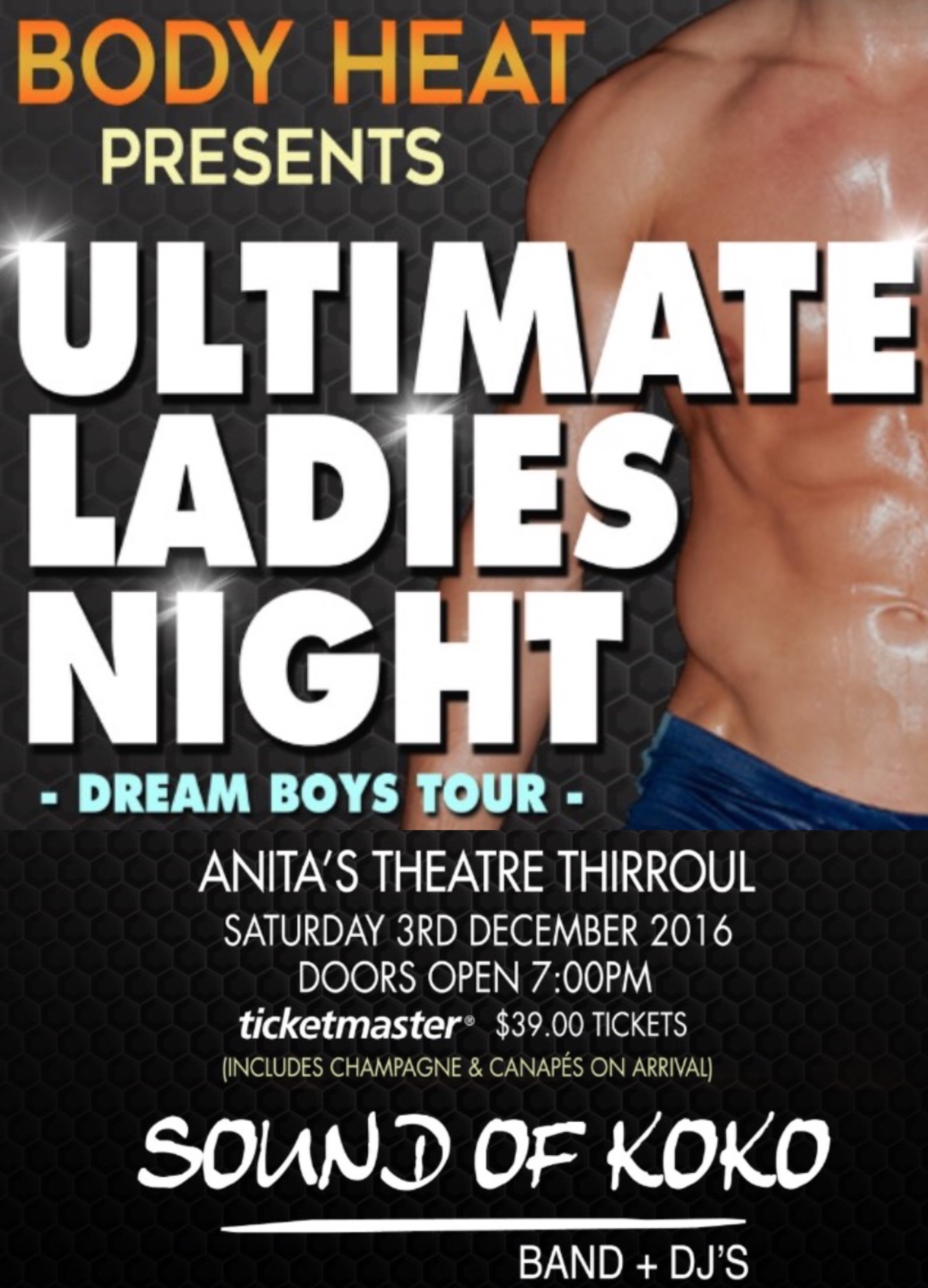 Anita S Theatre Thirroul Ultimate Ladies Night Dream Boys Tour Anita S Theatre Thirroul Ultimate Ladies Night Dream Boys Tour