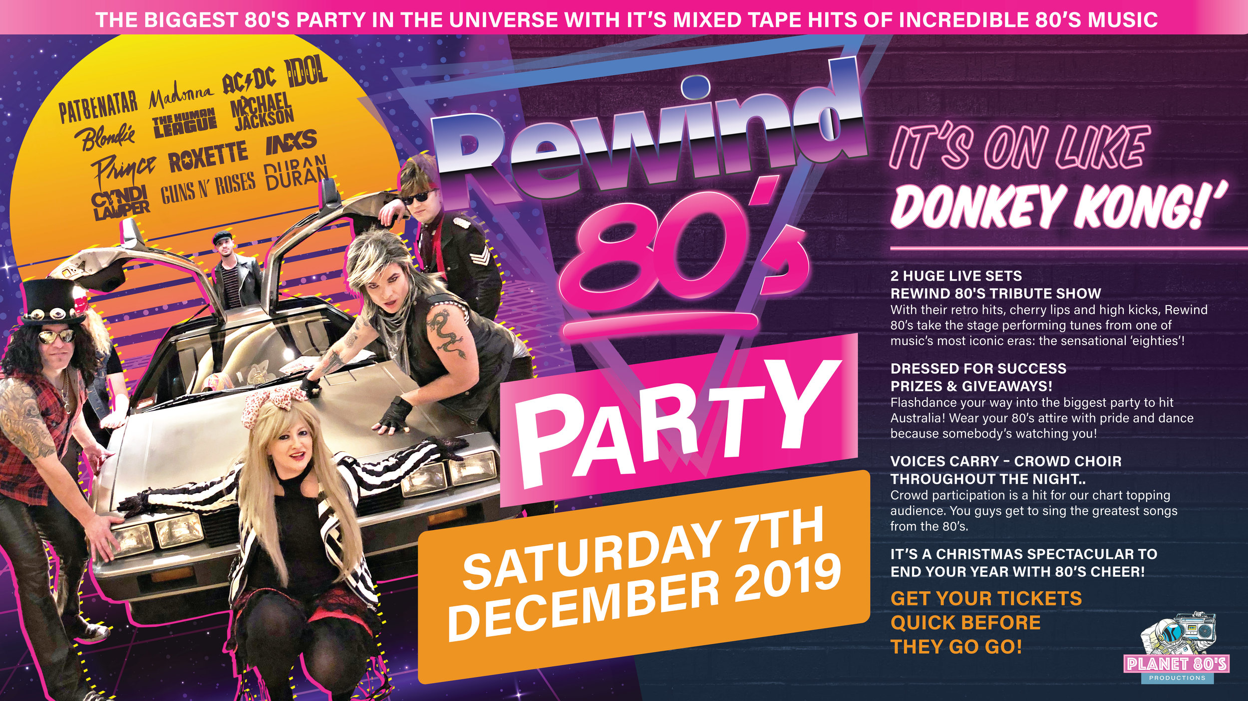 Rewind 80's - Xmas Spectacular