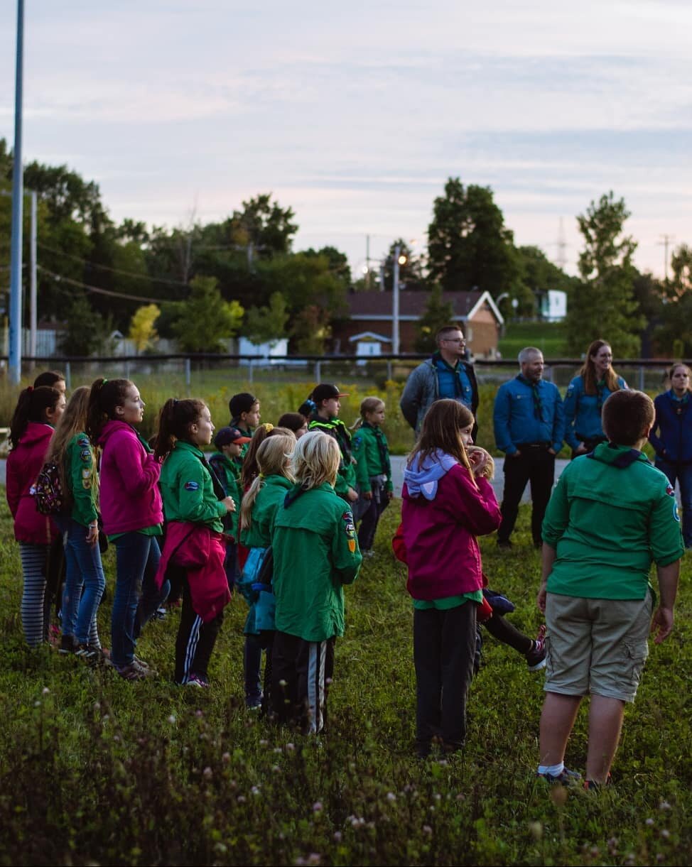 Superbe Mont&eacute;e qui s'est d&eacute;roul&eacute;e vendredi dernier🔥
.
.
@scoutsducanada
#scout #scoutingtime #fire #happytime #kids #memories