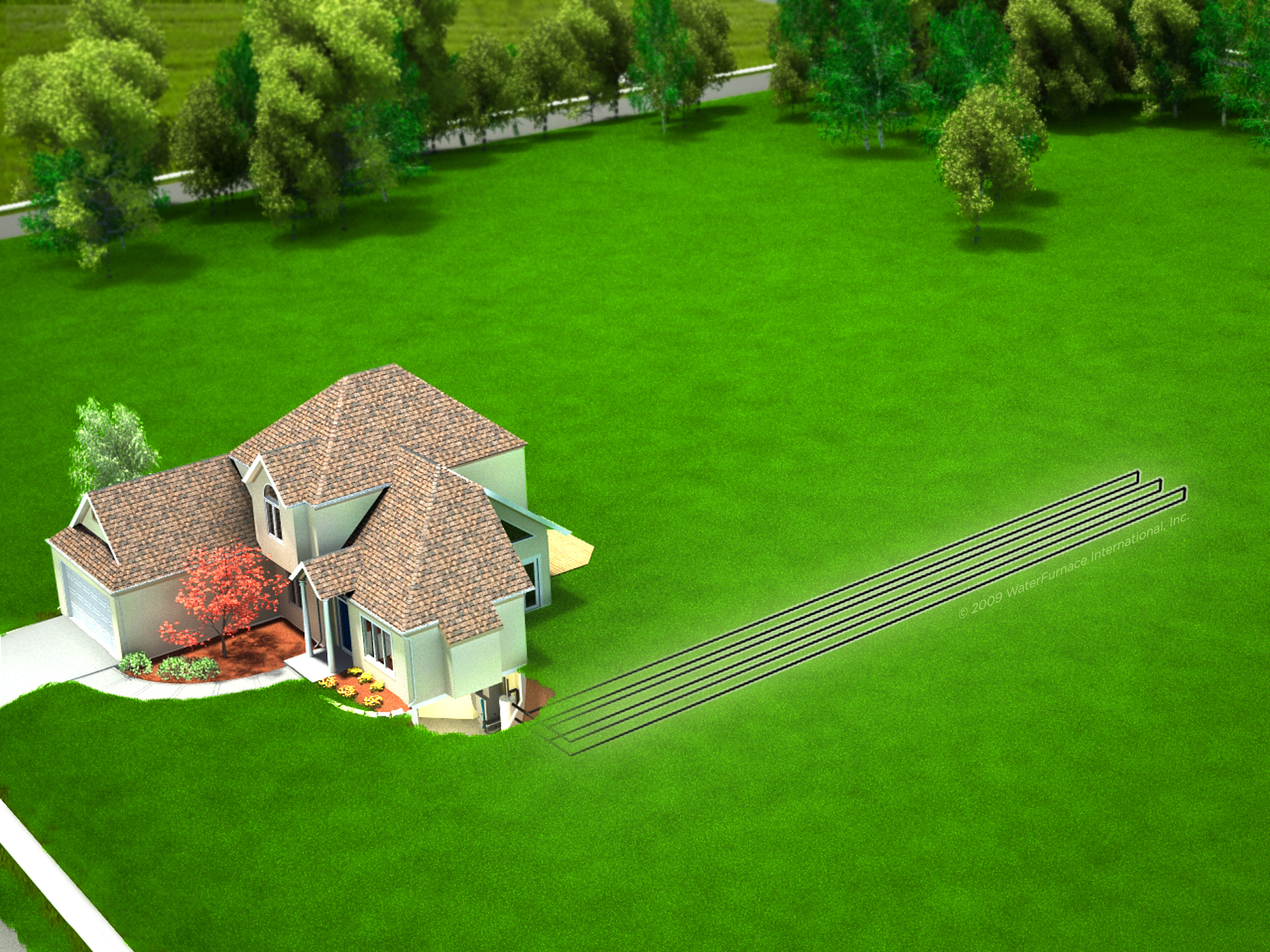 Horizontal Geothermal Loops