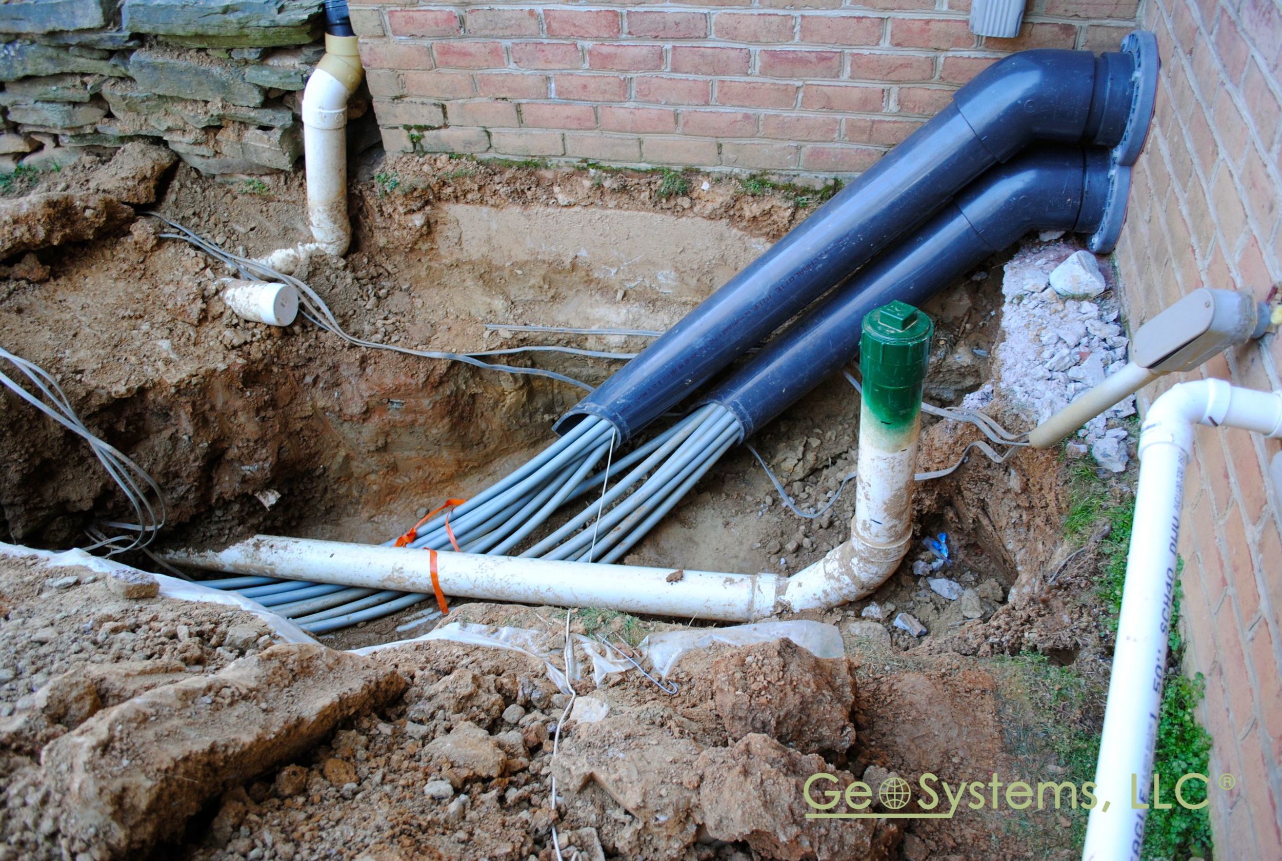 Geothermal Loops Head Inside The House