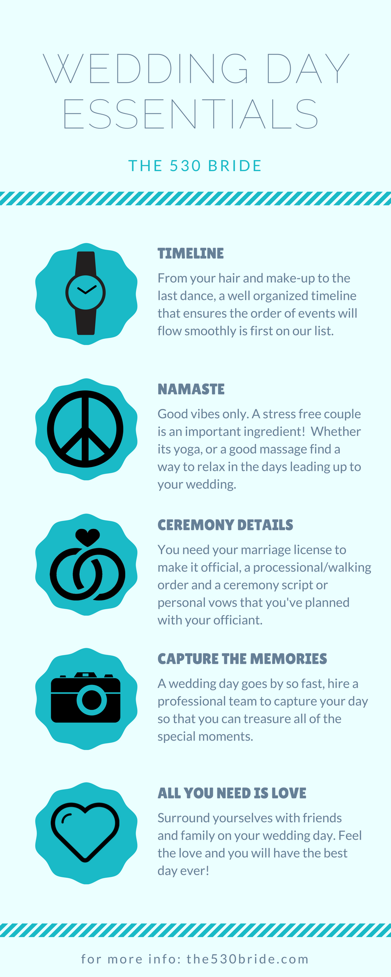 Timeline The 530 Bride Blog The 530 Bride