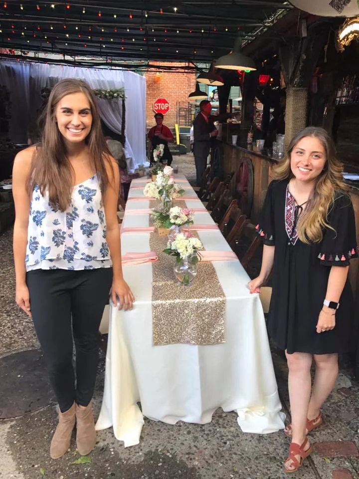 Stephanie and Mely, Wedding Assistants