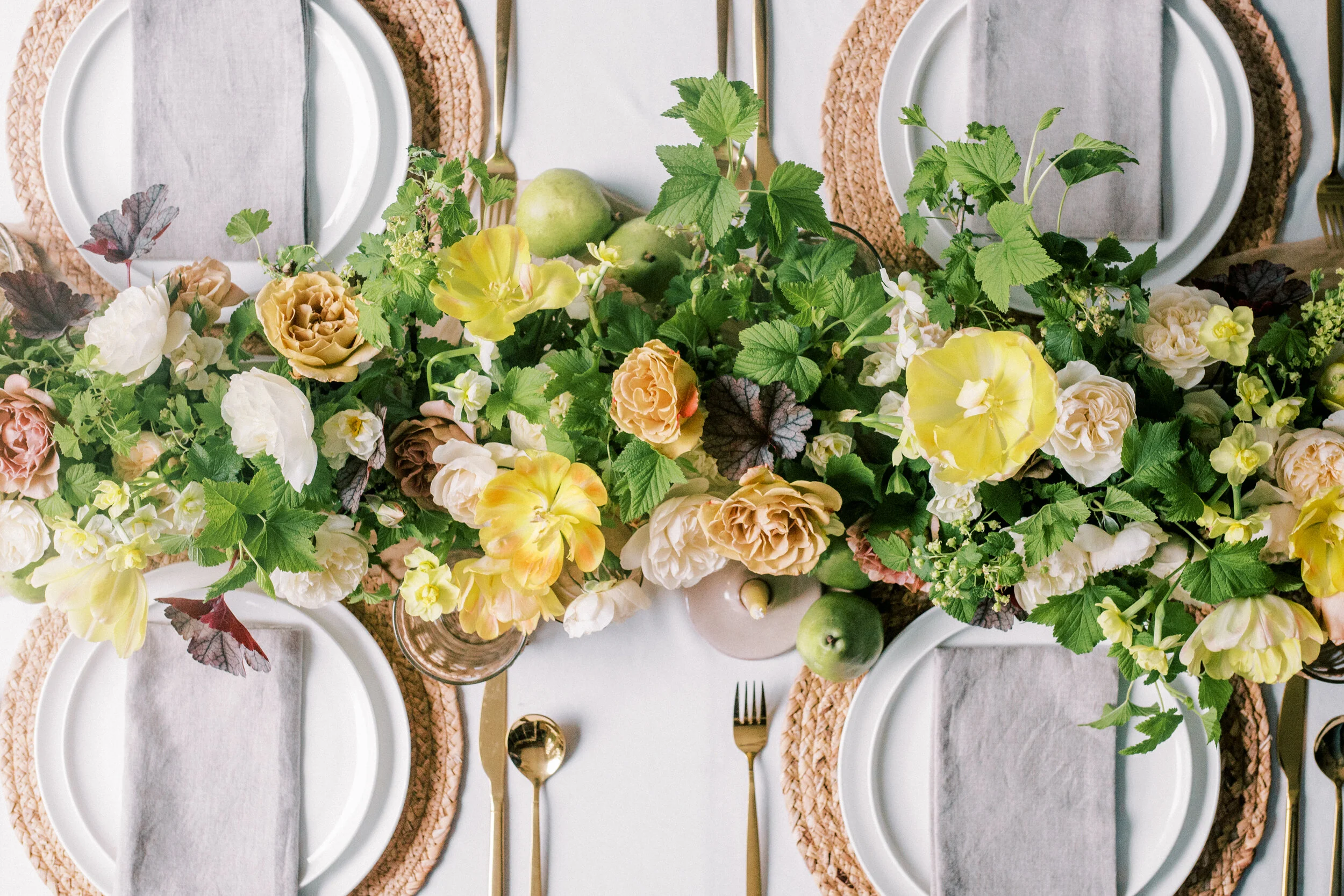 Green Pear and Tulip Inspiration on Film