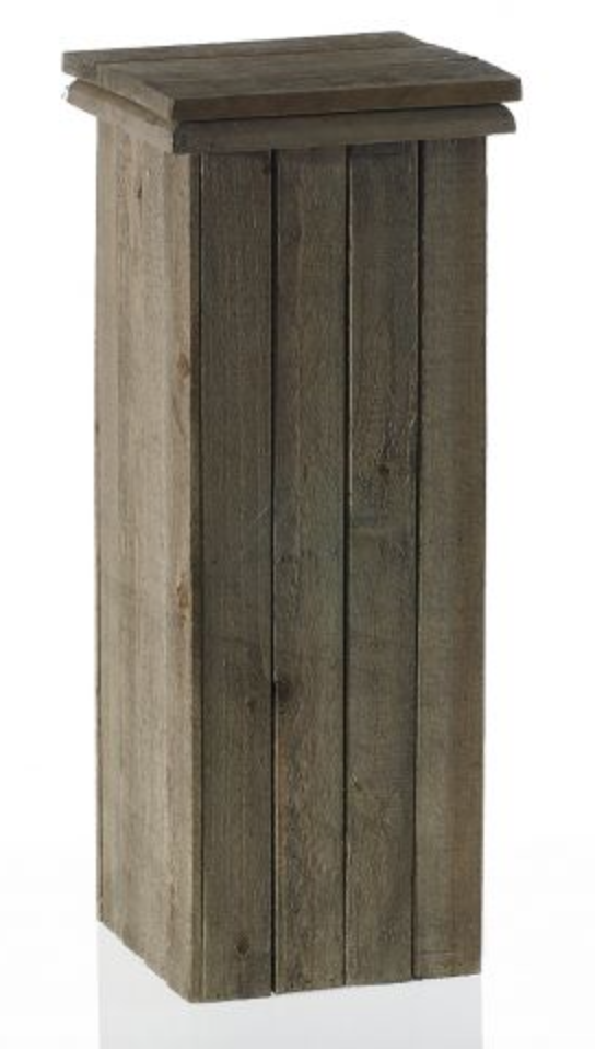 Wood Pedestal 12" x30 h" $45 (2)
