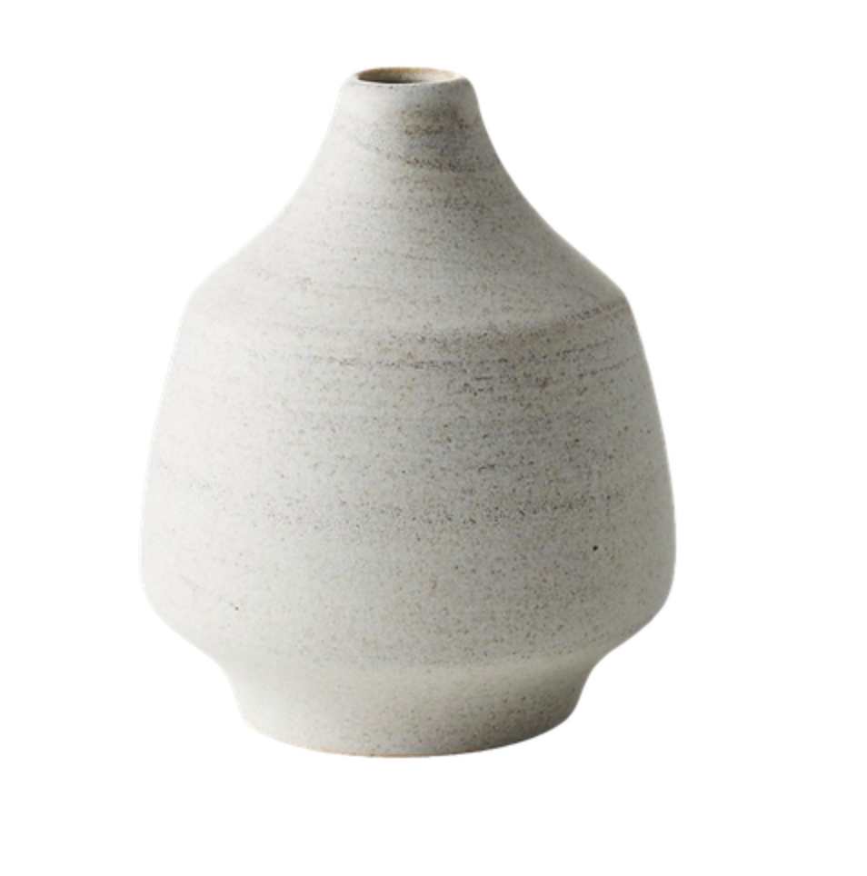 Seafoam Bud Vase 4.25" x 5.25" x 1/2"d $5 (28)