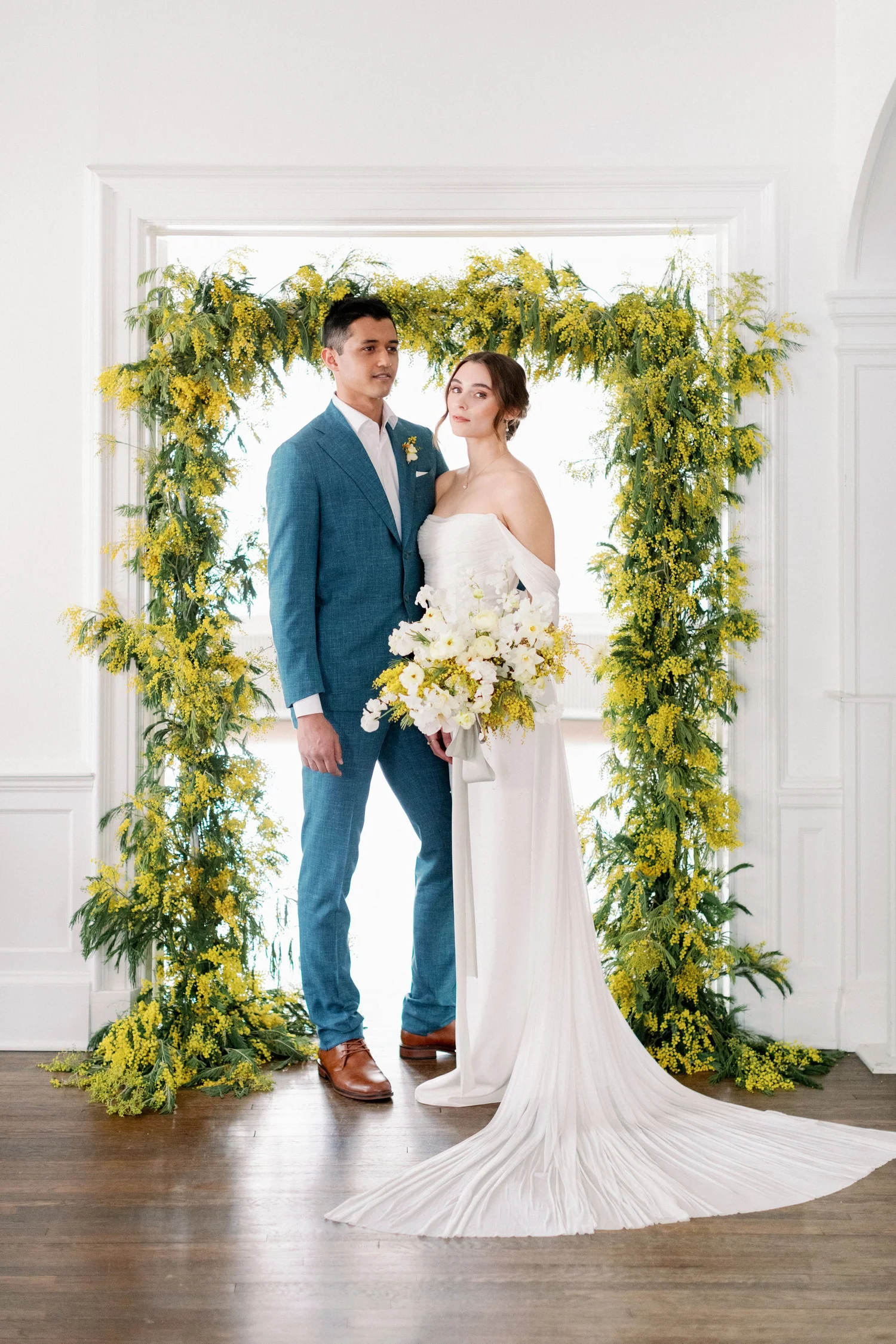 yellow wedding flowers  Blog - Ashley Fox Designs Wedding Flowers Minnesota
