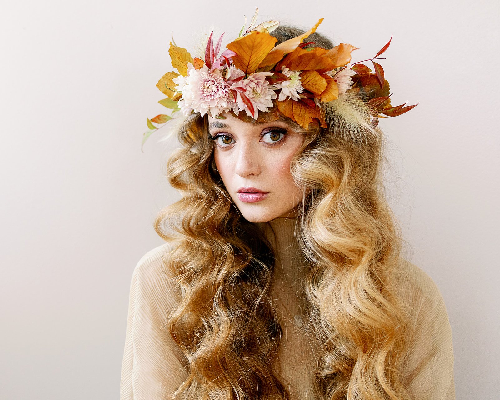 Autumn Flower Crown
