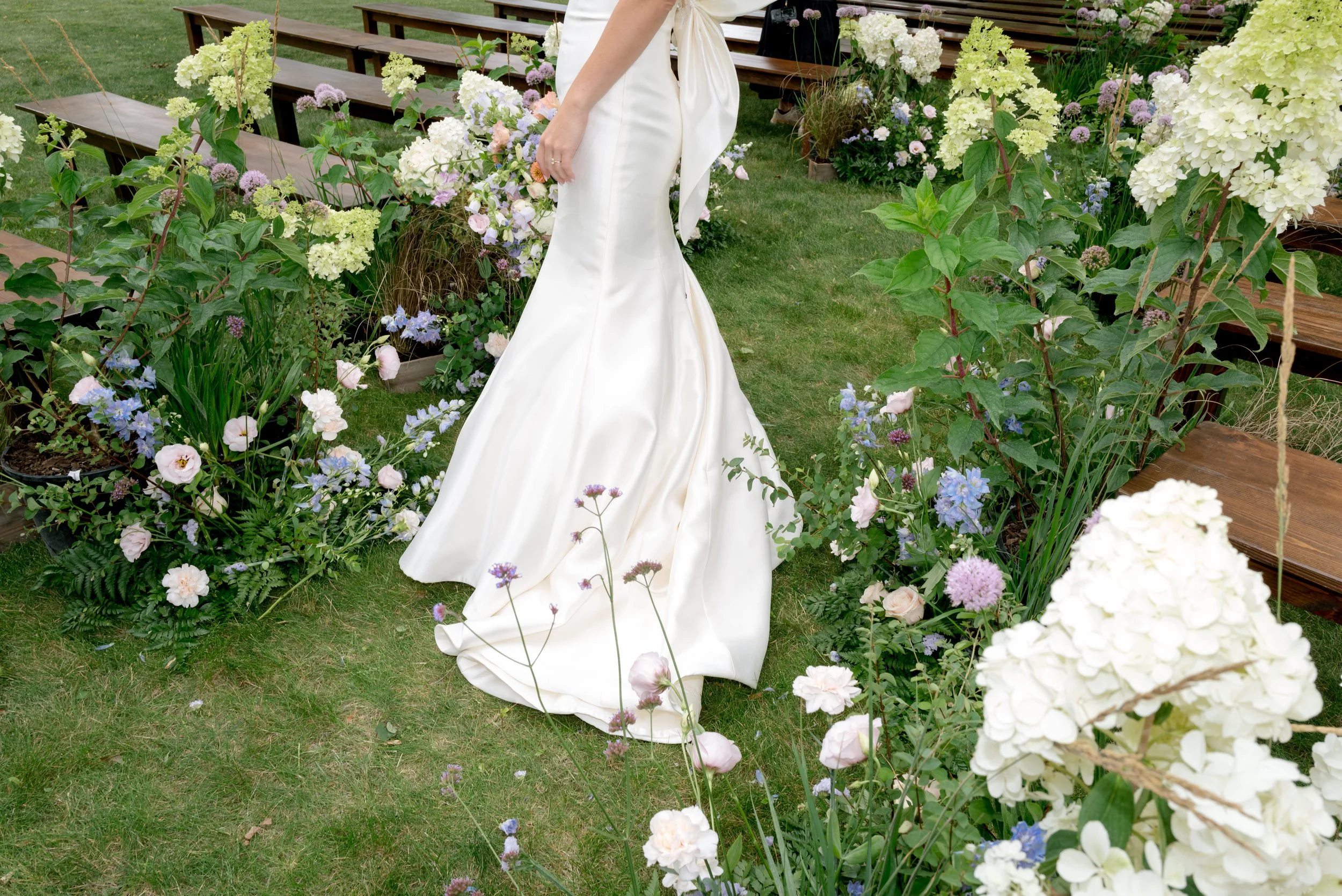 Real Wedding: Grace + Charlie:  A Sophisticated Garden Celebration