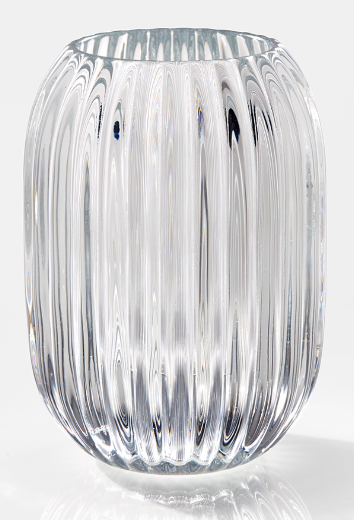 5" Heavy pleat glass $6 (7)