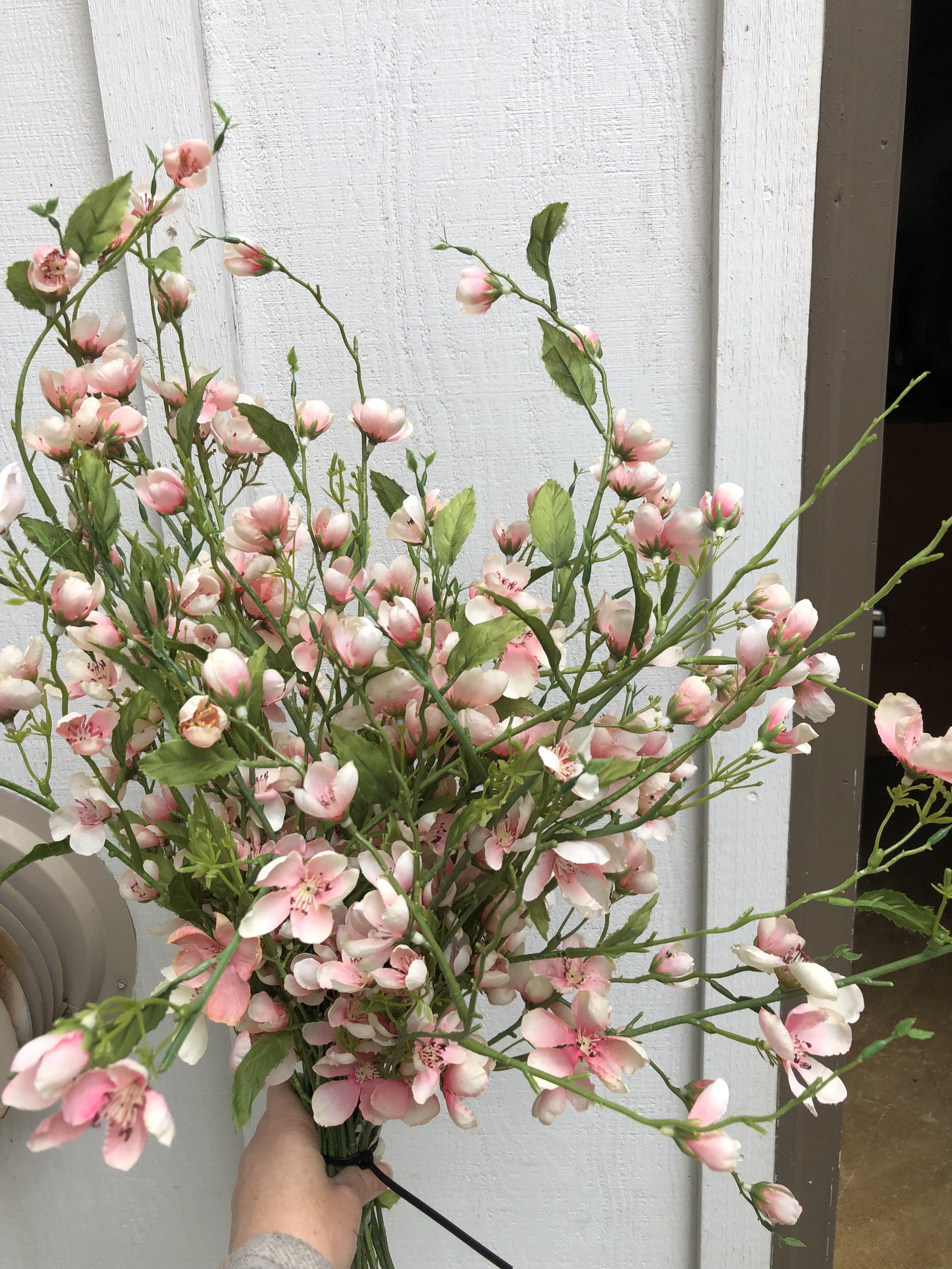 Apple blossom short stem branches (30)