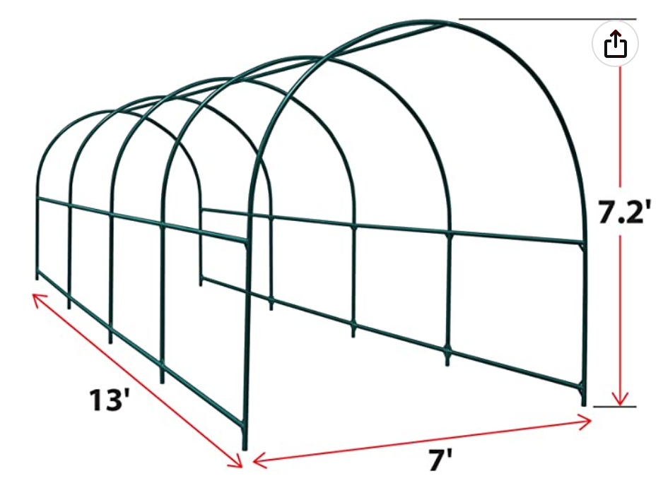 Garden arches 7.5' H x 7' W $250 (1)