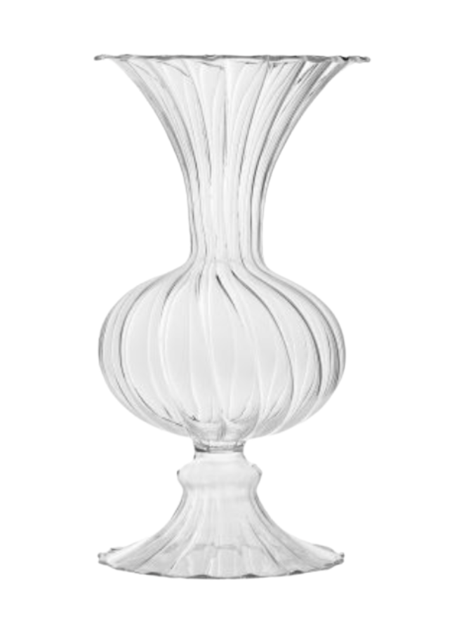 Delicate glass bud vase 6" mix of sizes $5 (50)