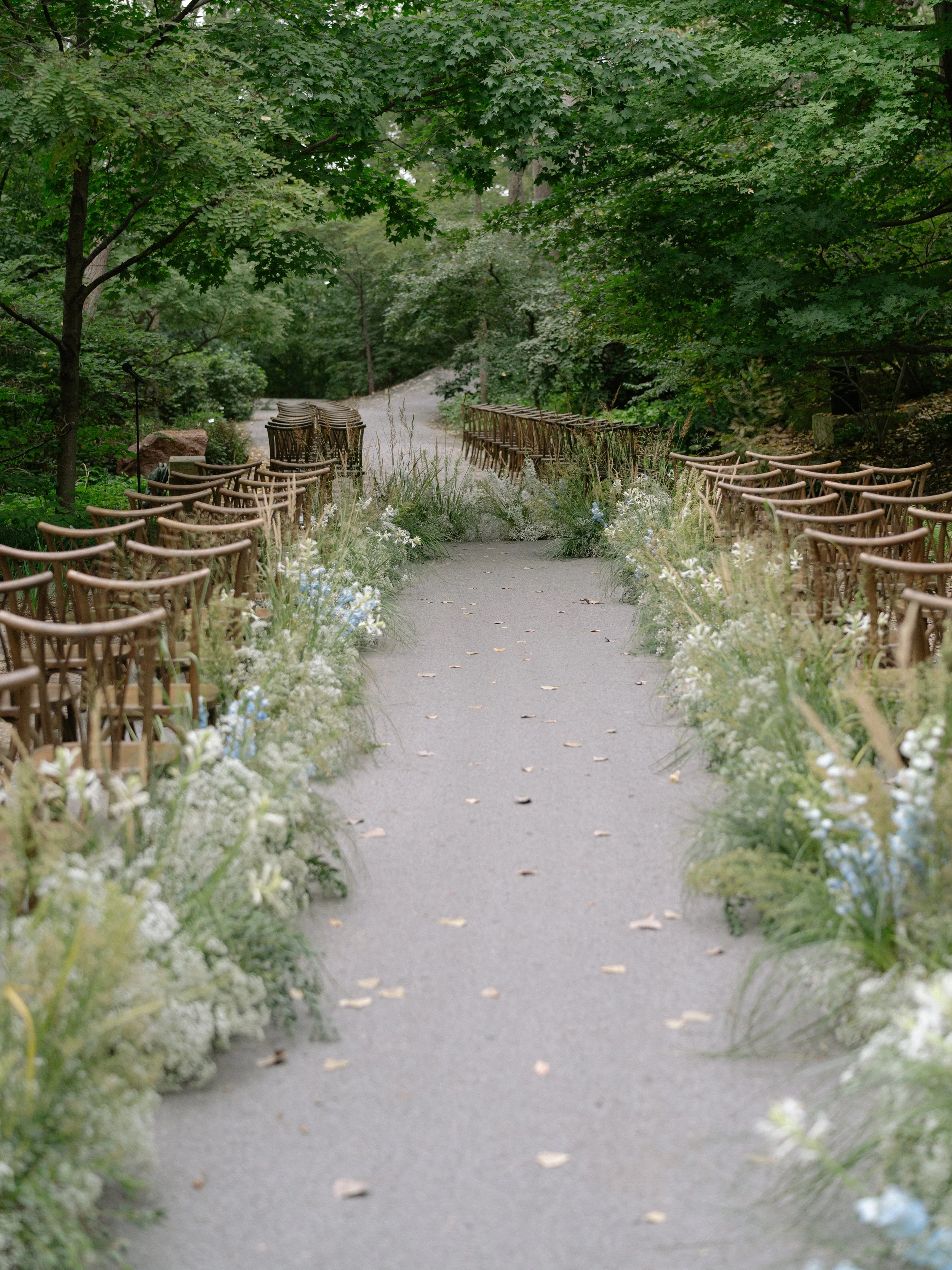 Real Wedding: Brittany + Drew: A "Verdant Hug" At A Botanic Garden