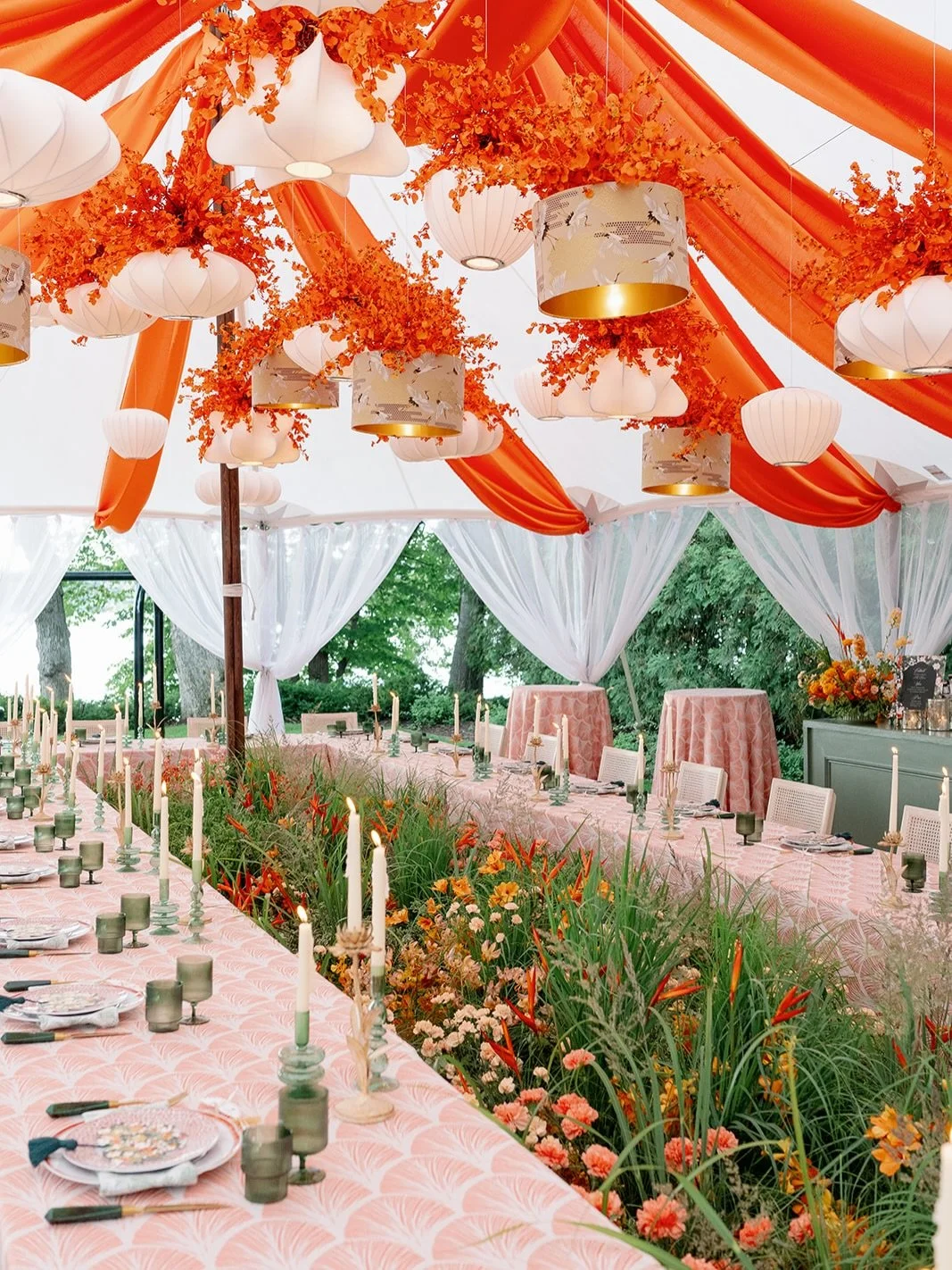 Ramen for 30🧡🍵
.
Rehearsal dinner for Enya and Elle in June 
.
True story: those special, locally grown Martagon lilies had their own driver that day
.
Planning &amp; Design @poppatievents 
Floral @ashleyfoxdesigns 
Lighting @phosevents 
Catering @