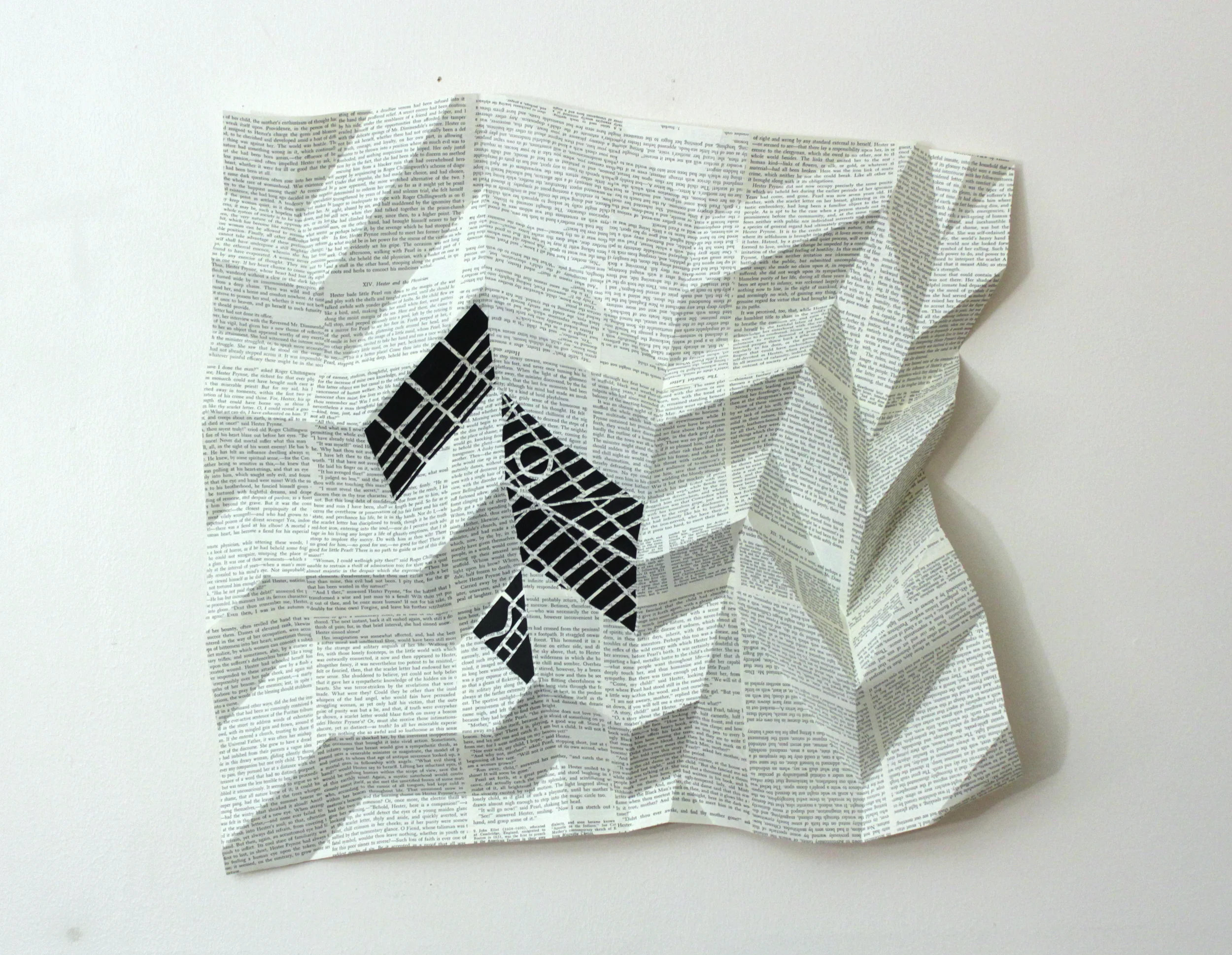   Oh, please, that's just one of many  Book pages 19"x18" 2015 