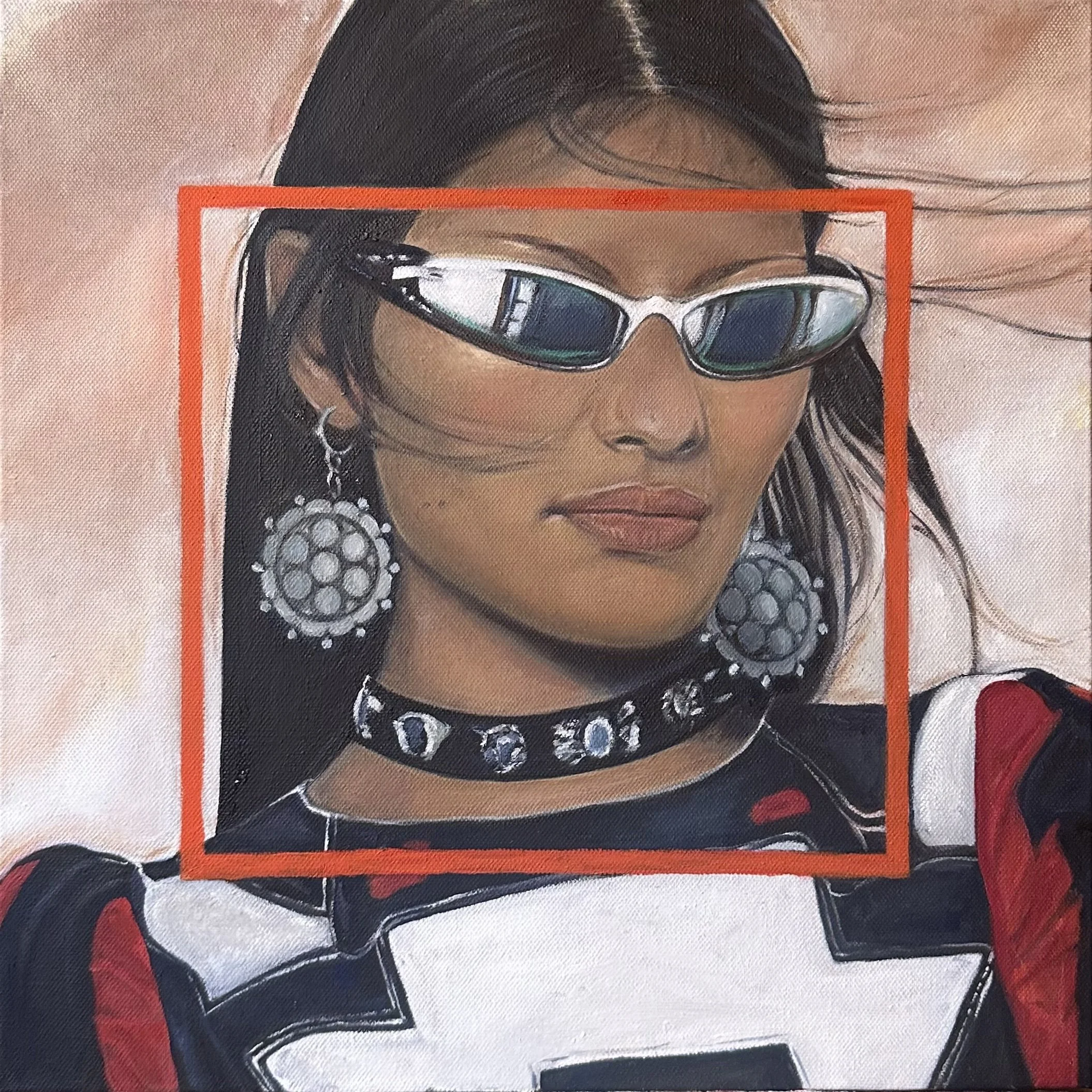 DELOREAN | Oil on Canvas | 51 x 51 cm