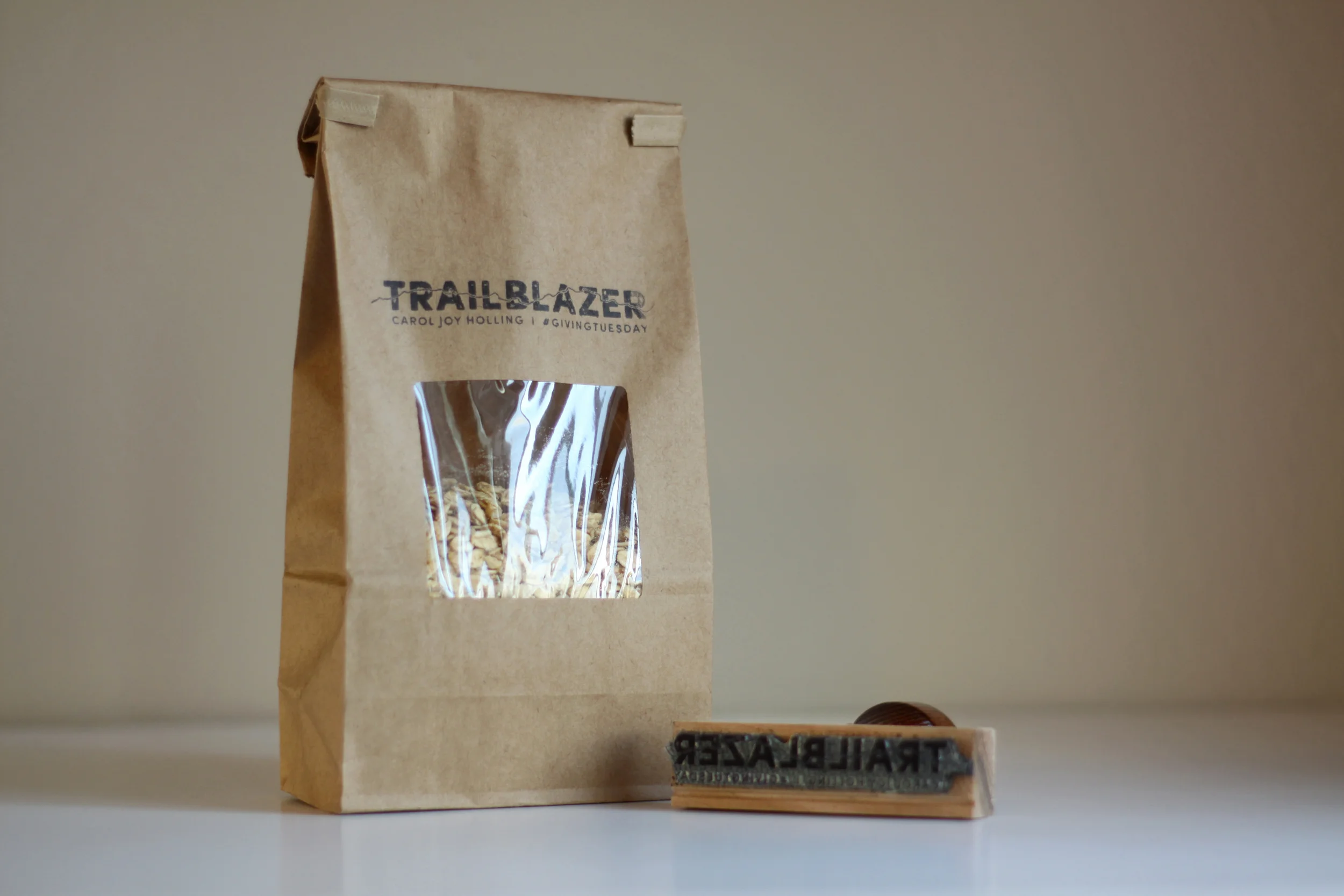  Employees went the extra mile by thanking their partners and supporters with a Trailblazer themed bag of trail mix. 