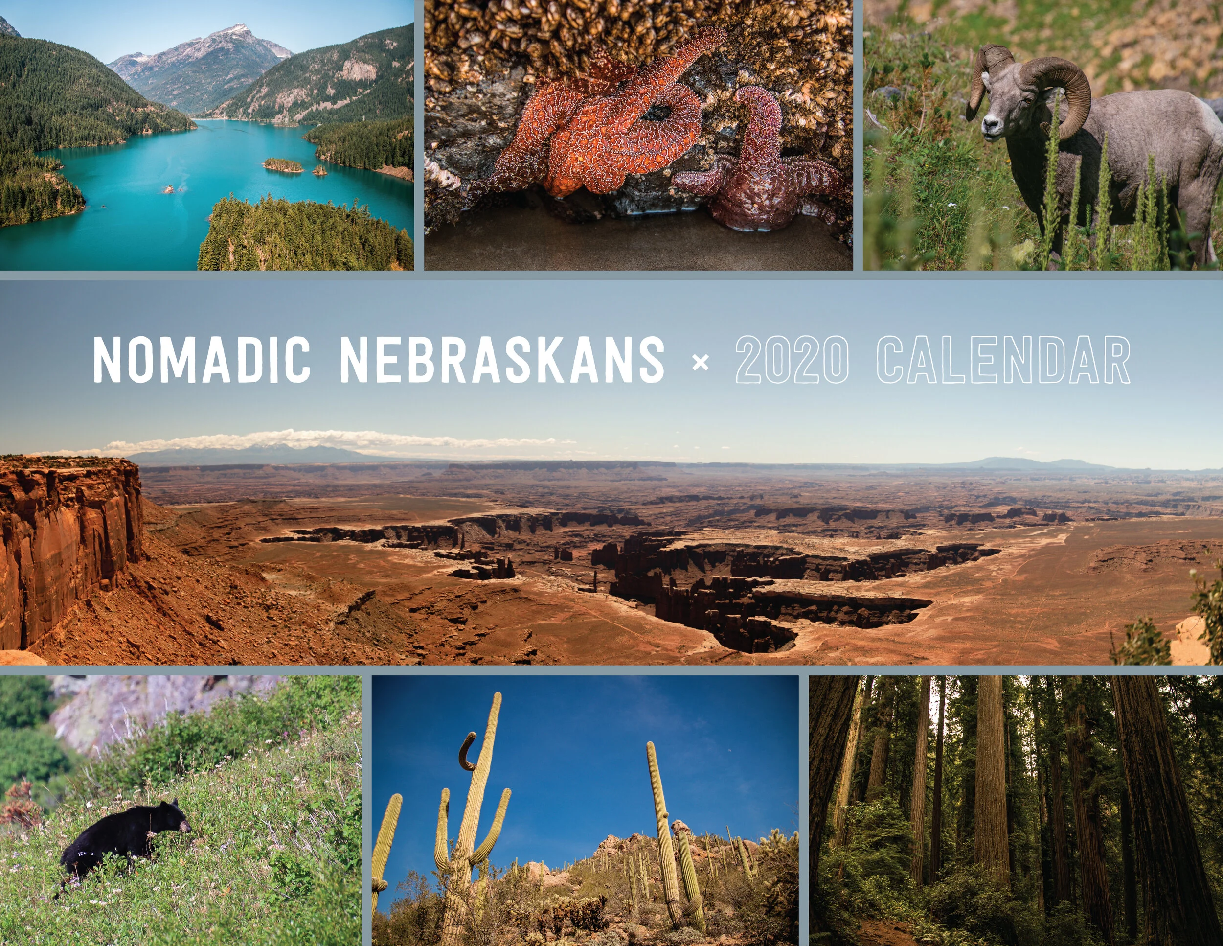Nomadic Nebraskans 2020 Wall Calendar - Order