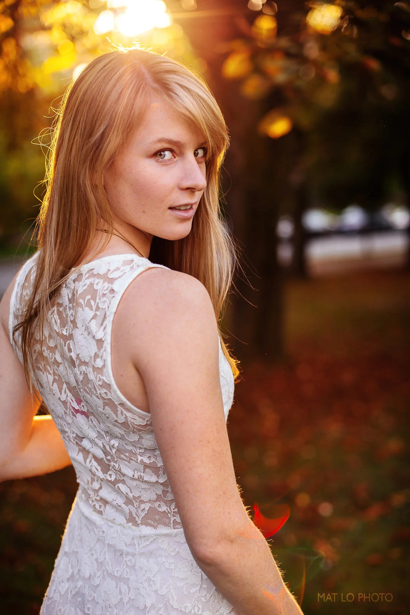 October begins with glorious light