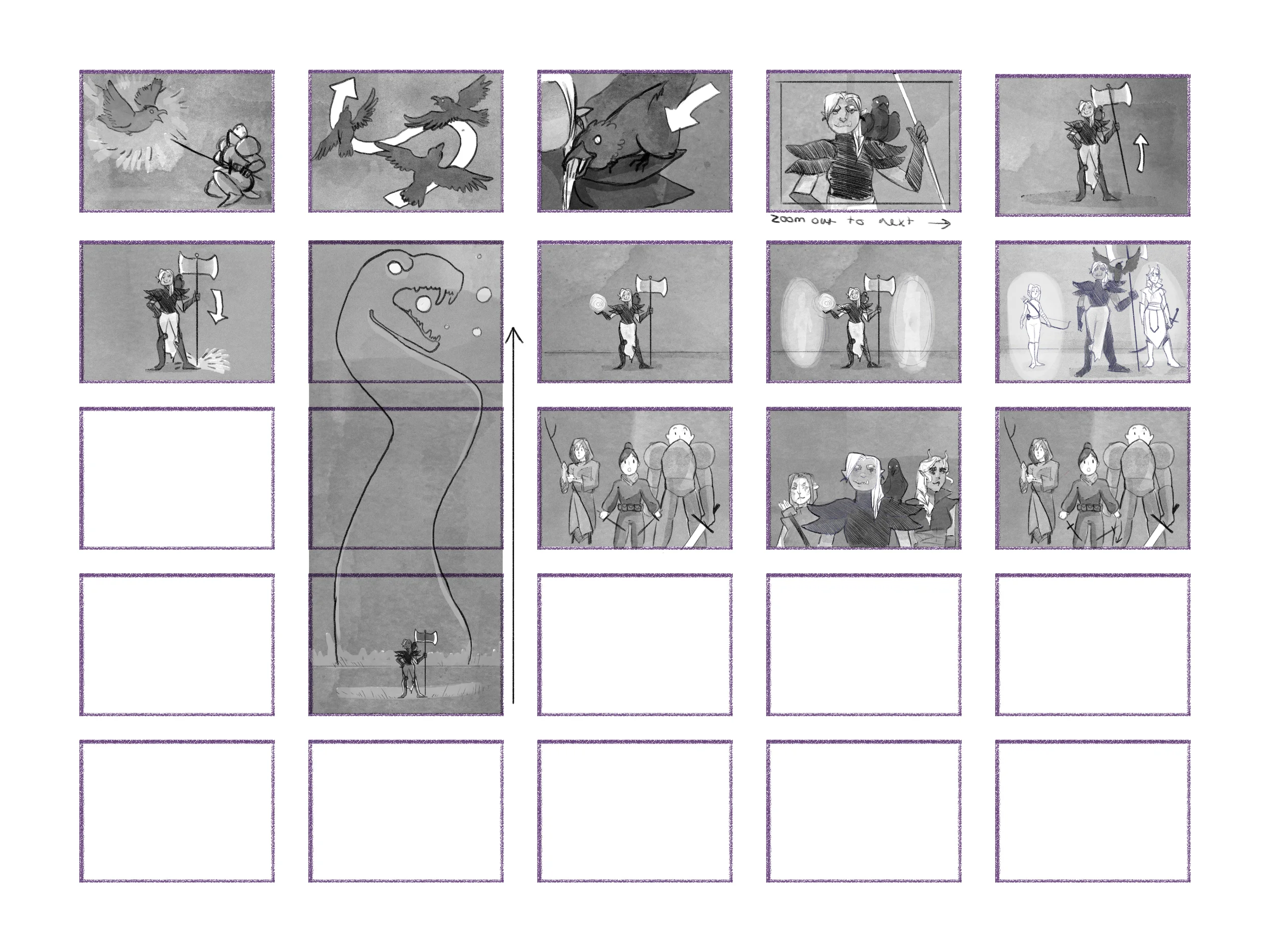 Preproduction Final, end of 2014. Three adventurers go looking for a bounty, and end up finding more than they bargained for.