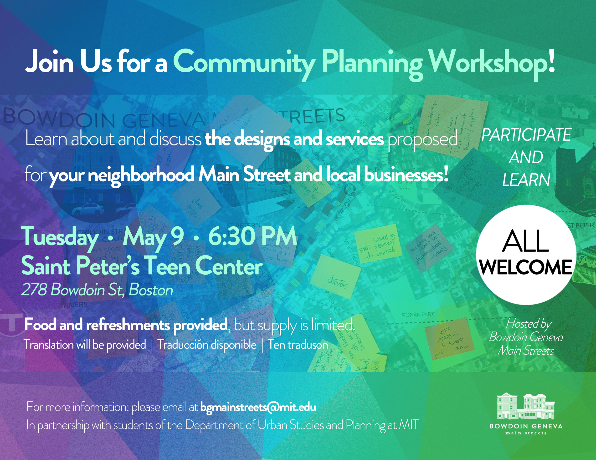 Bowdoin Geneva Community Planning Workshop