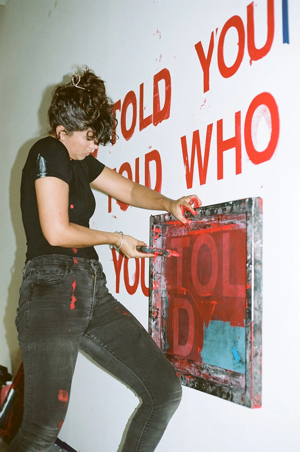 WHO, TOLD, YOU