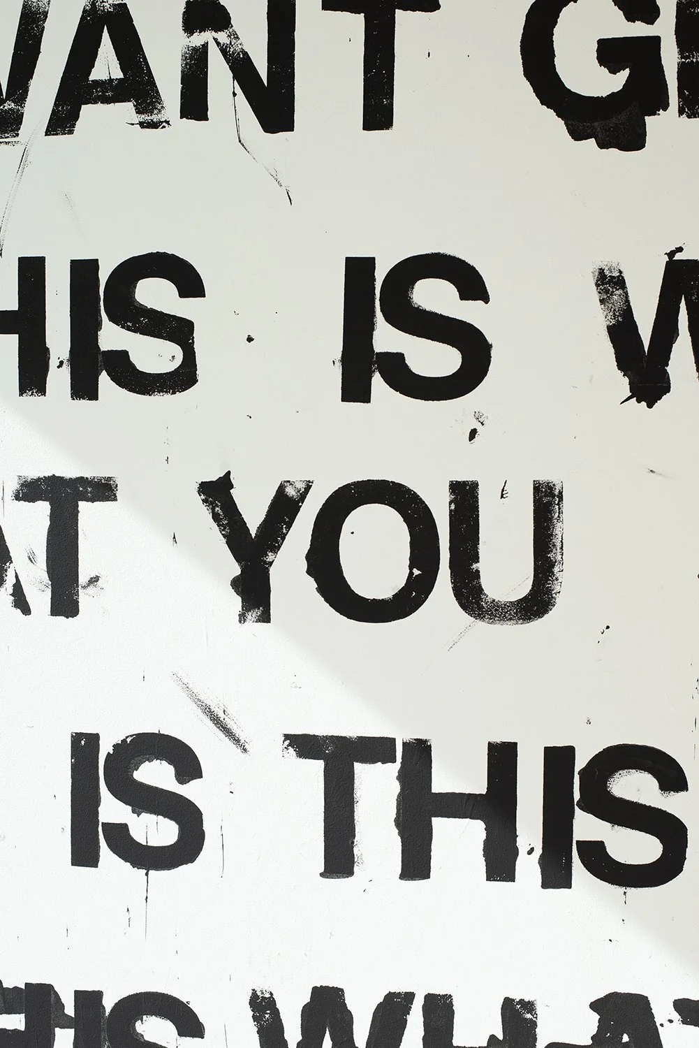 THIS IS WHAT YOU WANT THIS IS WHAT YOU GET