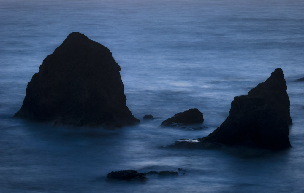 Coastal sea stacks, Northern California
