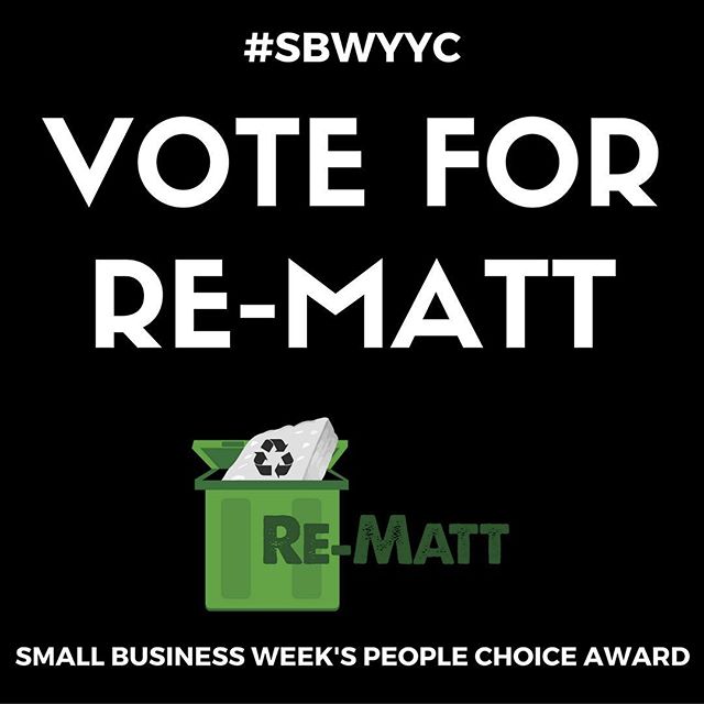 We are so pumped to be nominated for @calgarychamber Small Business Week's People's Choice Award!! Please help support our business of Mattress Recycling by voting!! It takes 0.7383 seconds! Link in bio: http://calgarychamber.cmail19.com/t/j-l-kdotkl