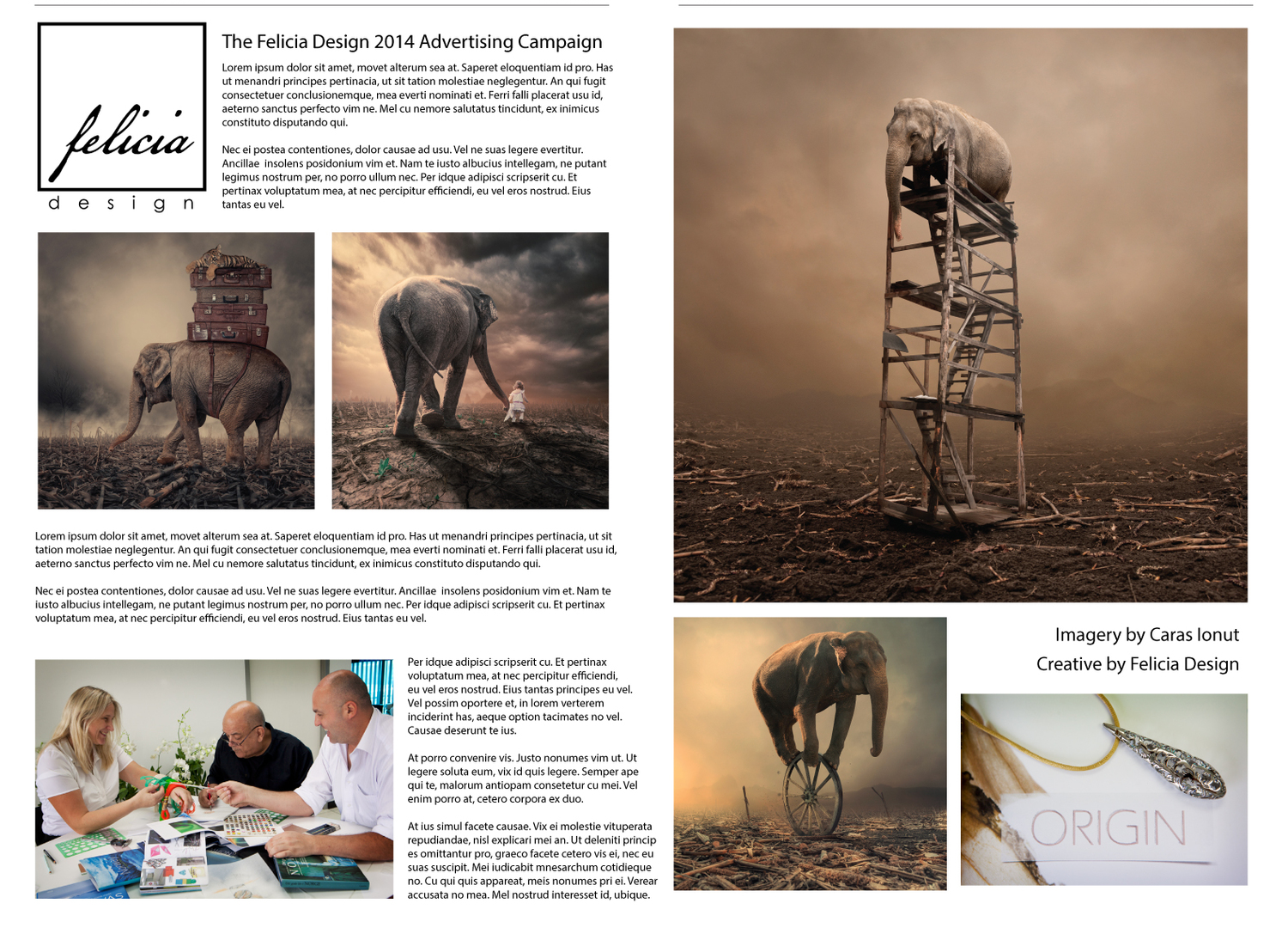 VIORO Americ a. English. Editorial: Felicia Design Advertising Campaign.