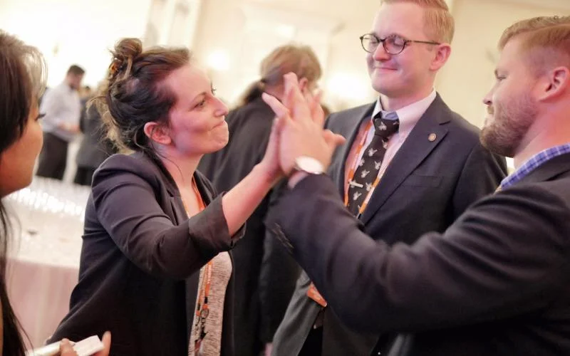 Matt Adam Rach high five.jpeg