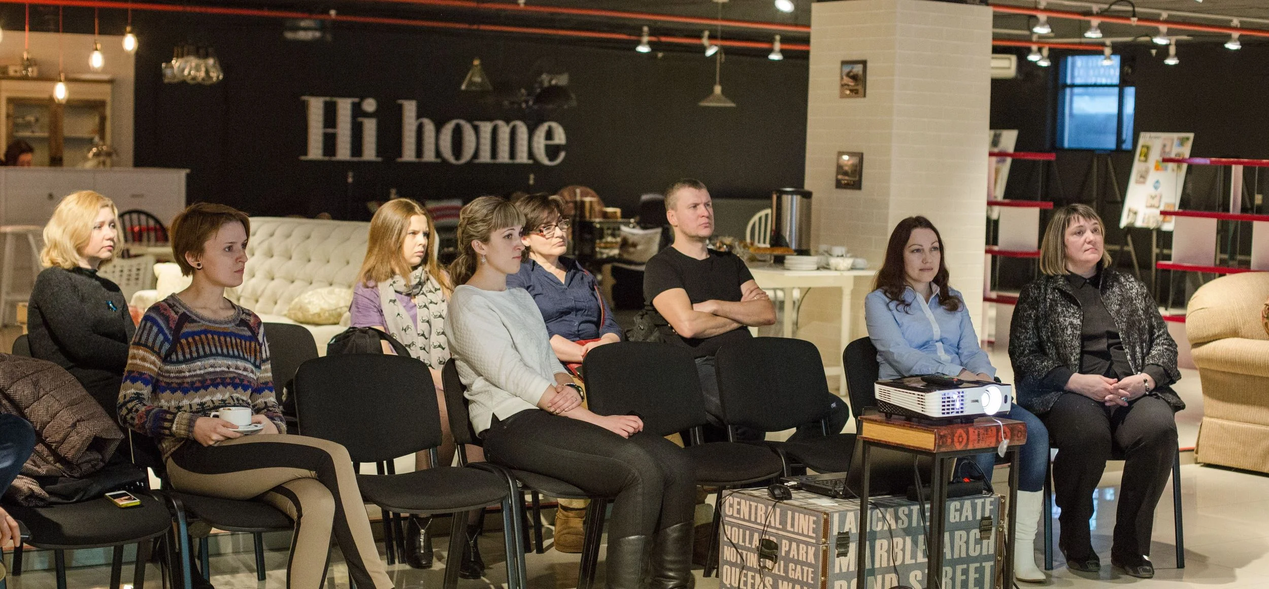 Встреча с дизайнерами, презентация проекта DCW