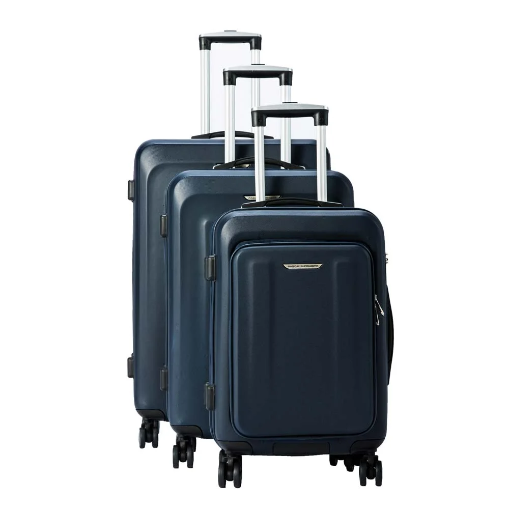 Valise Cabine Souple En Cuir Noir Pascal Morabito - Fabrication Française - Occasion