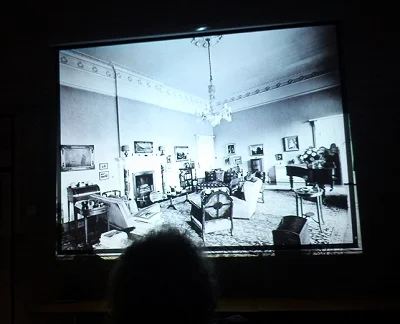 The bishop's former lounge which today is the cafe.