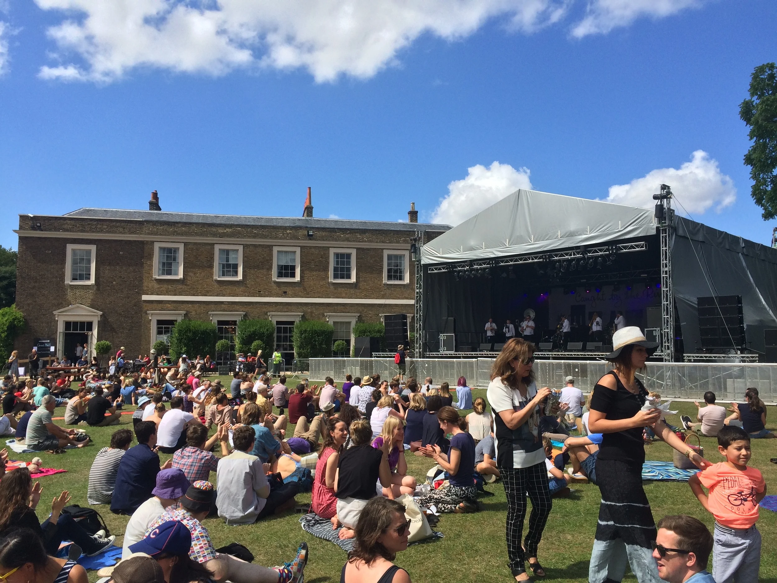Guests enjoyed a variety of music, from Super Fury Animal to Llareggub Brass Band.