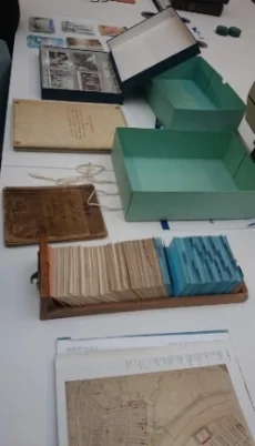 Postcards,&nbsp;books,&nbsp;maps and other items relating to Fulham Palace.