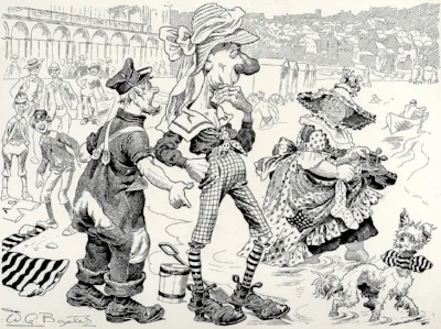 The infamously red-nosed Ally Sloper comic, ca.&nbsp;1884