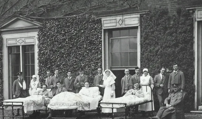 Fulham Palace as the Freemasons’ War Hospital, 1918-1919