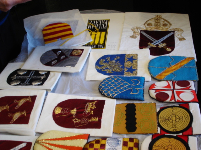 Bishops Badges made by the Sewing Bee