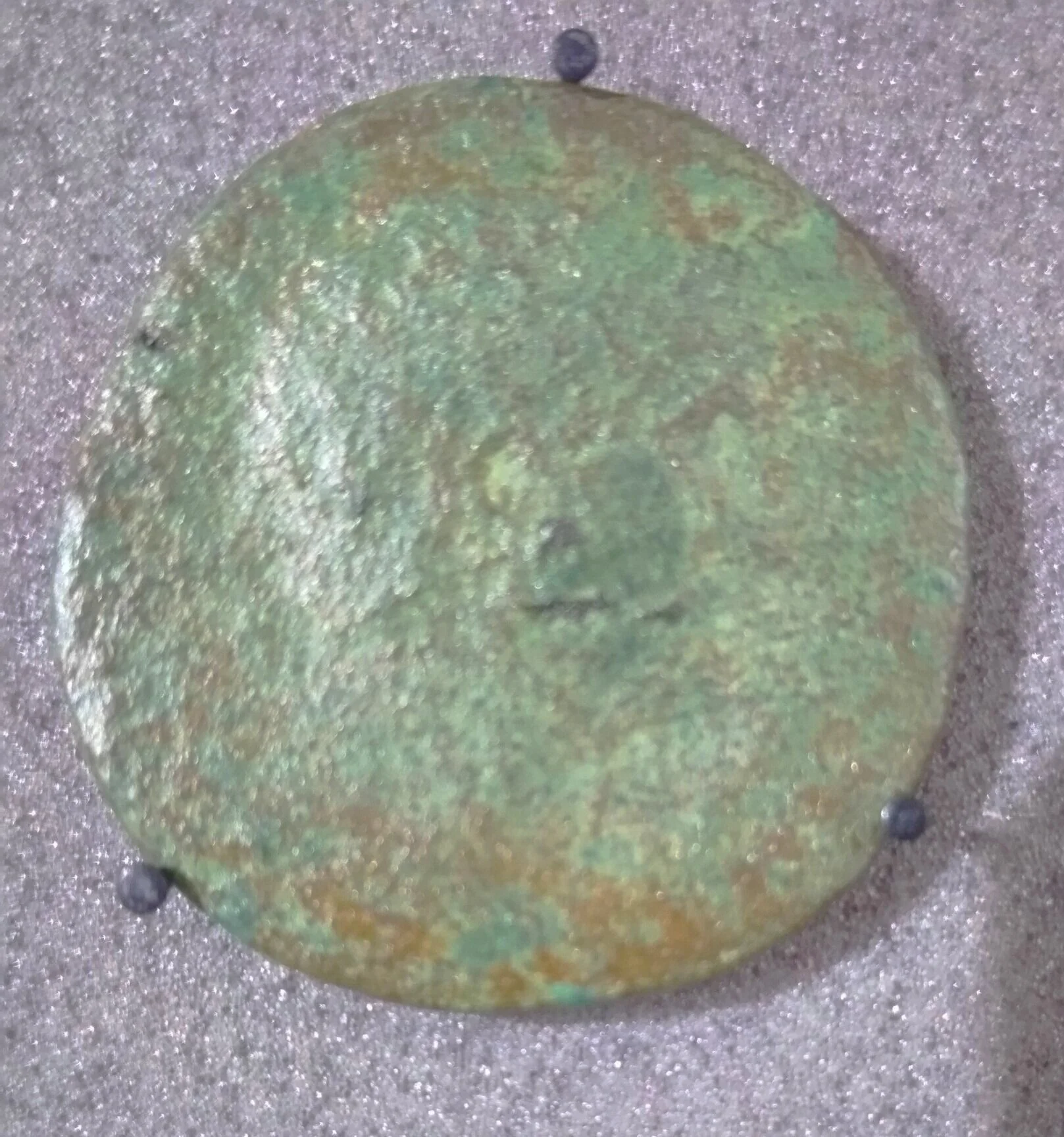 Image of the Palace’s  (very eroded) coin of Hadrian