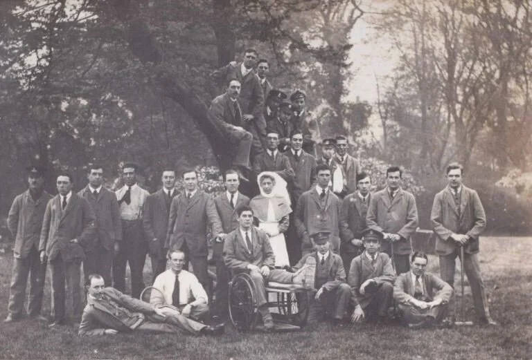 A photograph from Sister Mary Latchmore’s scrapbook