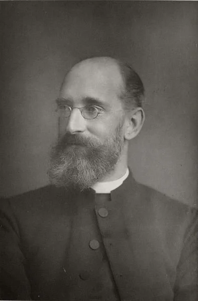 Mandell Creighton served as the Bishop of London from 1897 - 1901. This photograph was taken in 1891, the year he was consecrated as Bishop of Peterborough.