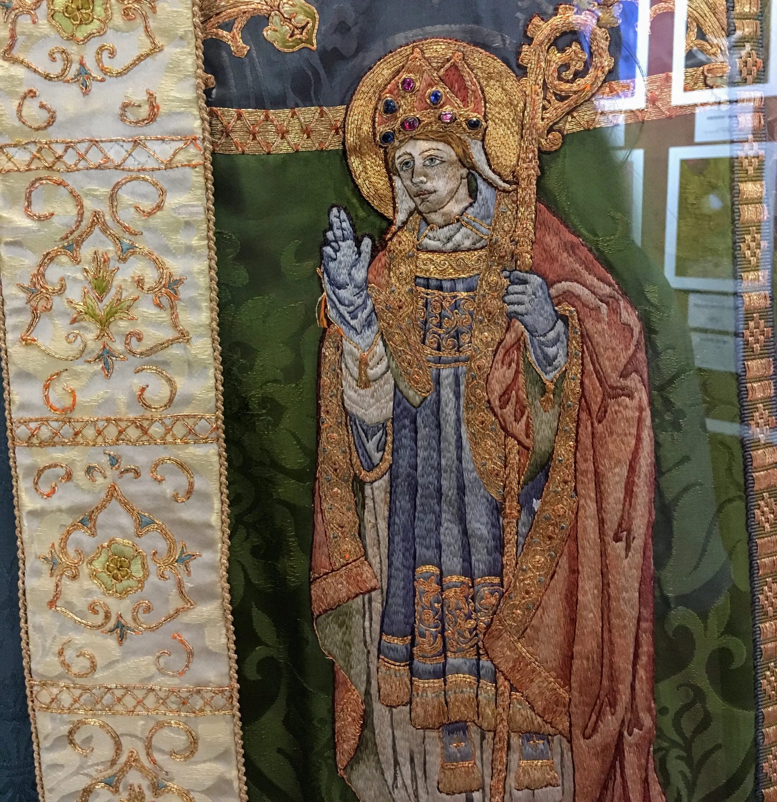 Detail of the cope