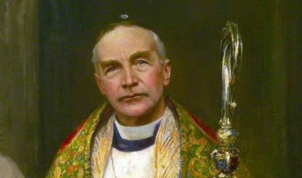 Detail - the Bishop’s thoughful gaze.